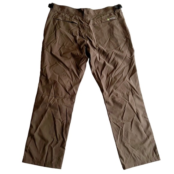 HECS StealthScreen Adventure Safari Mens 2XL Pants Brown Side Adjusters NWT - Picture 5 of 12